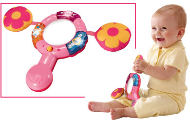 VTech Light Up Mirror Pink