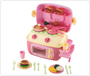 Pink Mini Sizzlin Kitchen