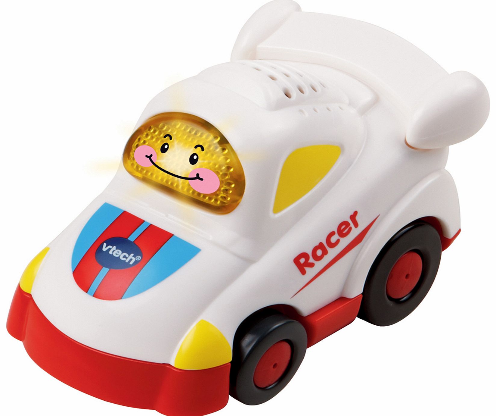 Toot-Toot Drivers White Race Car