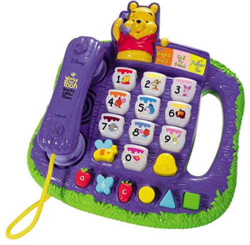 Vtech Winnie the Pooh Teach n Lights Phone