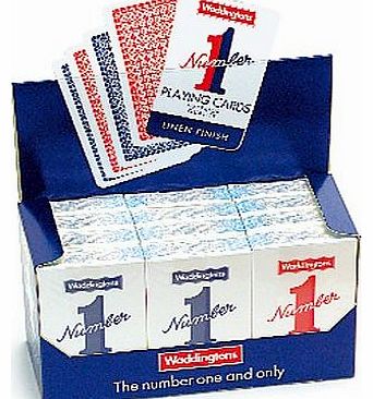 Waddington New Waddington Playing Cards 52 Card Indoor Family Games Deck 12 Packs