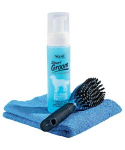 Wahl No Rinse Dog Foaming Shampoo Kit