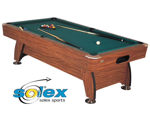 8ft Solex Team Ball Return Pool Table