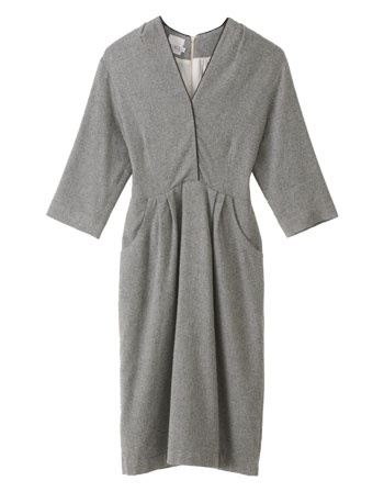 Angora wool dress