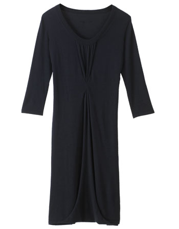 Cashmere/silk wave dress