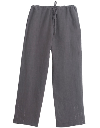 Linen Drawstring Trousers