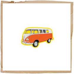 VW Kombi Cut Magnet N/A