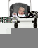 Wallaboo Stroller Cover Black