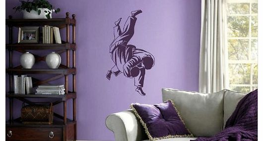 WallStickers-Extra Judo - Sport Wall Sticker / Home Vinyl Art Decal / Big Sport Wall Transfer ne50