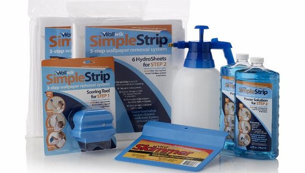 Wallwik Simple Strip Wallpaper Stripper (3-4 rooms)