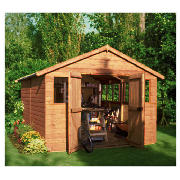 Walton 16 x 10 Wooden Shiplap Apex Workshop Shed