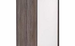 Wardrobe Melbourne 2 Door Sliding Wardrobe - Oak and White