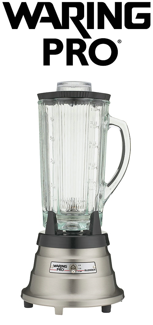 Waring Pro Blender Pro Brushed Nickel