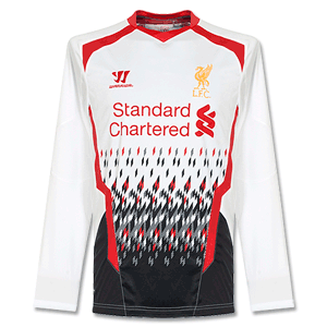 Warrior Liverpool Away L/S Shirt 2013 2014