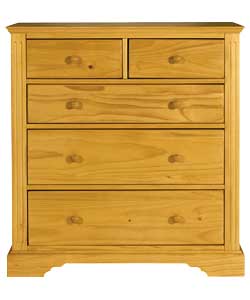 Warwick 3   2 Drawer Chest - Pine