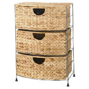 Water hyacinth 3 drawer unit