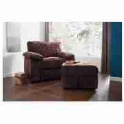 Waterford Footstool, Chocolate