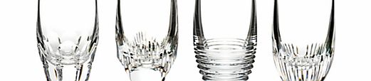 Mixology Shot Glasses, Set of 4, Clear