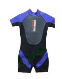 NALU 40` Adult Shortie Wetsuit Blue