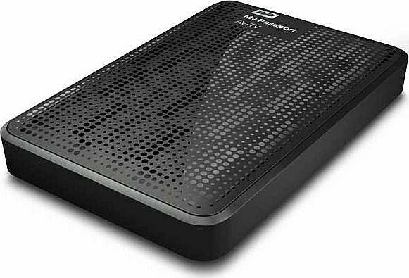 WD 500GB My Passport AV-TV Ext Hard Disk Drive