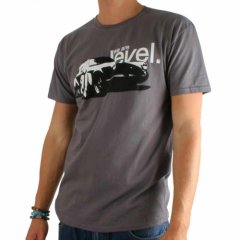 Mens We Are Level Porsche 911 Tee Graphite