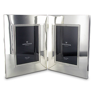 Double 5 x 7 Silver Photo Frames