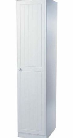 Welcome Furniture Cornwall White 1 Door Wardrobe