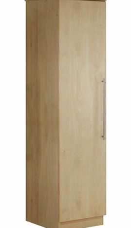 Welcome Furniture Loxley 1 Door Wardrobe in Maple