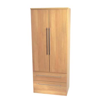 Welcome Furniture Loxley 2 Door 2 Drawer Wardrobe