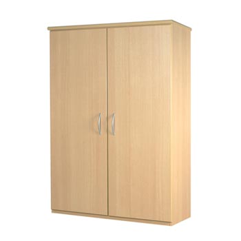 Welcome Furniture Straford 2 Door Midi Wardrobe in Beech