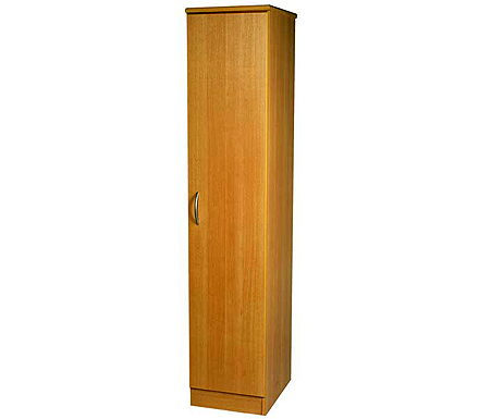 Stratford 1 Door Wardrobe in Beech