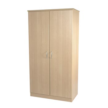 Stratford 2 Door Wide Wardrobe in Light Oak