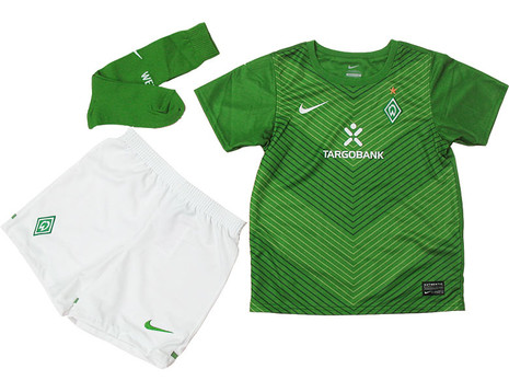 Nike 2011-12 Werder Bremen Home Nike Little Boys Mini