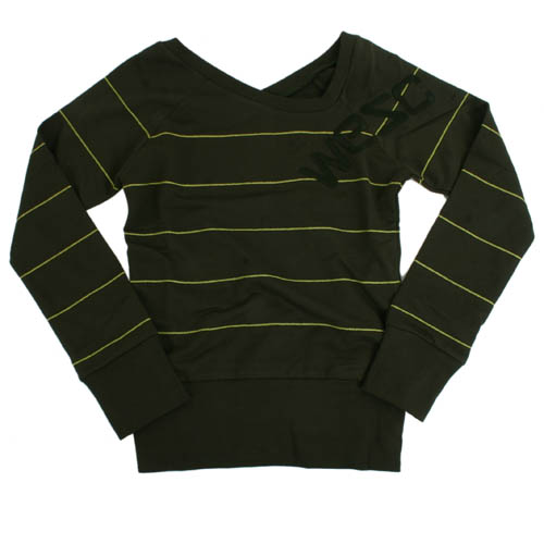 Ladies WESC Barbro Sweat 599 Midnight Green