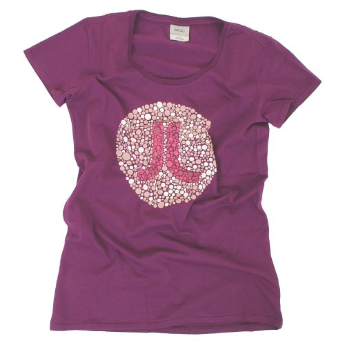 Ladies WESC Konrad Icon Tee 766 Purple Magic