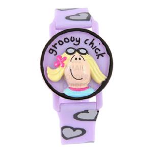 Bang On The Door Groovy Chick Swivel Watch