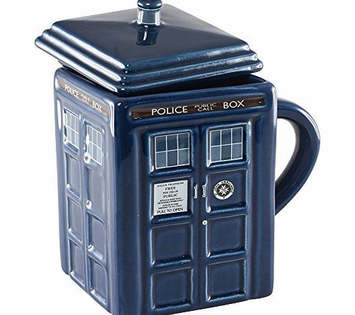 Wesco Dr Who Tardis Mug and Lid