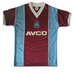 Toffs West Ham Utd 1987 -1989 Home