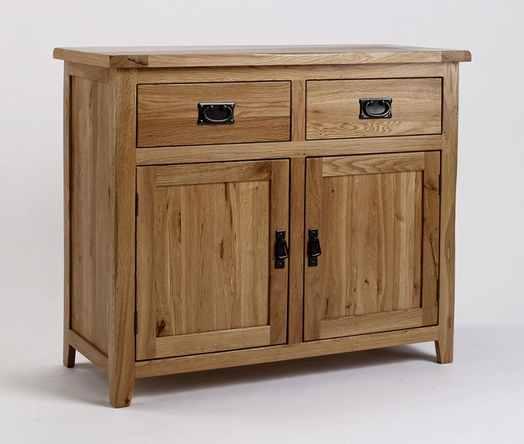 Westbury Reclaimed Oak Small 2 Door Sideboard