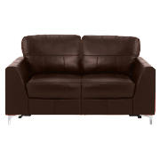 large Leather Sofa, Chocolate