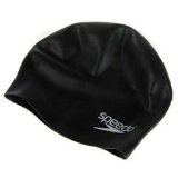 Speedo Silicone Cap Junior Black -