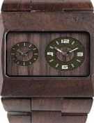 WeWOOD Jupiter Chocolate Wood Bracelet Watch