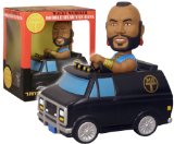 Mr T Bobble in A-team Van money bank toy