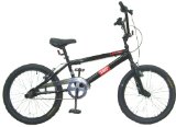 Wheels2ride Vibe - 180 BMX Bike 2010 Black Alloy Wheels, Stunt Pegs