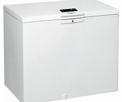 Whirlpool WHE31352 F Freestanding Chest Freezer White 311l A   6th Sense LED