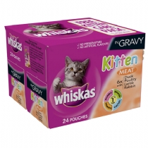 Kitten Food Pouch 100G X 48 Pack Mega