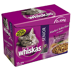 Whiskas Singles Multipack Senior