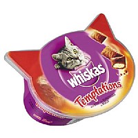 Whiskas Temptation Beef - 60g (8 Packs)