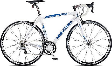 Whistle Crow Ultegra Mens Road Bike - White/Blue, 54-cm