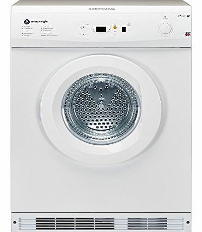 White Knight C86AW Digital Sensing Vented Tumble Dryer